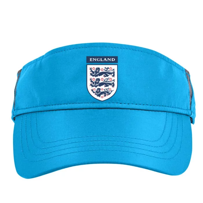 Cool England Football Badge Adult Drive Performance Visor