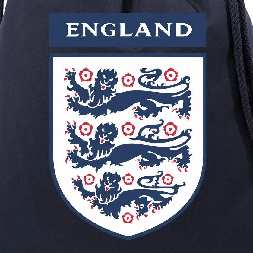 Cool England Football Badge Drawstring Bag