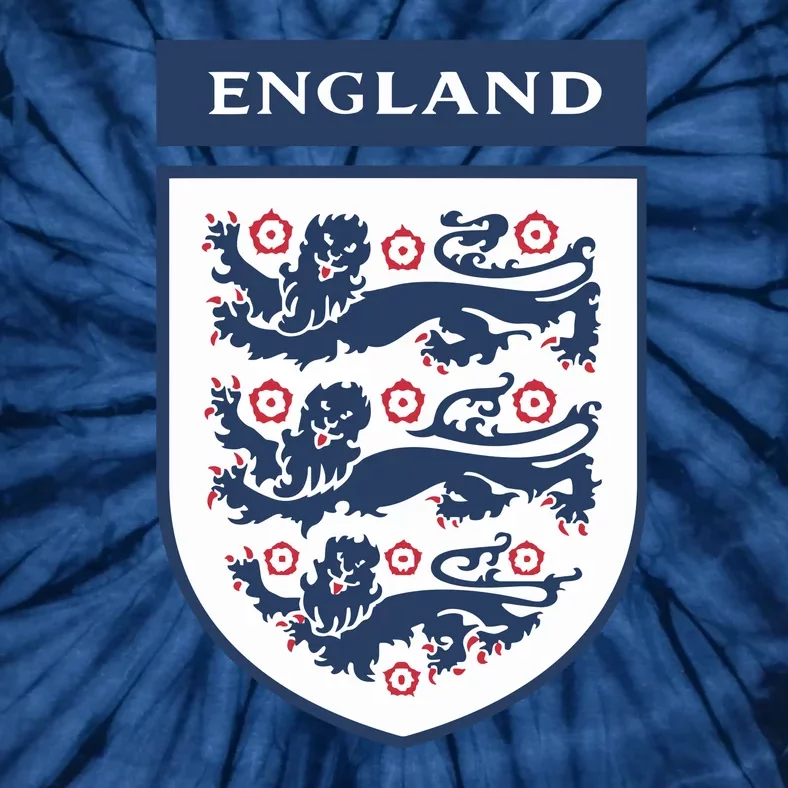 Cool England Football Badge Tie-Dye T-Shirt