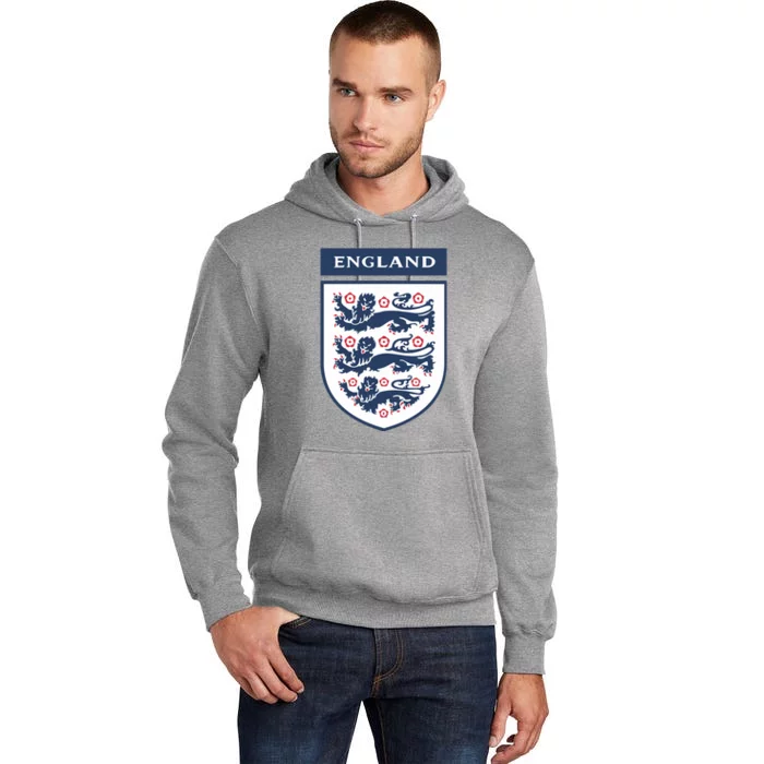 Cool England Football Badge Tall Hoodie