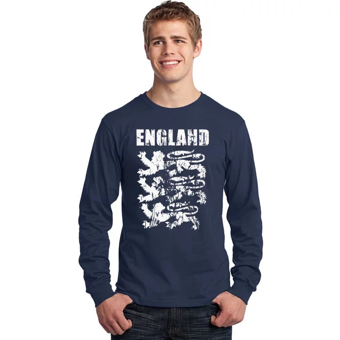 Cool England Flag Tall Long Sleeve T-Shirt