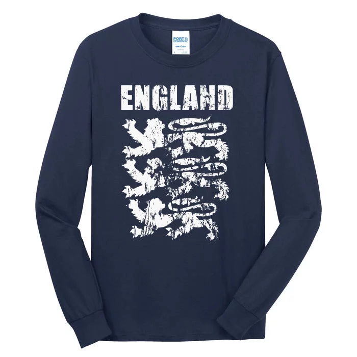 Cool England Flag Tall Long Sleeve T-Shirt