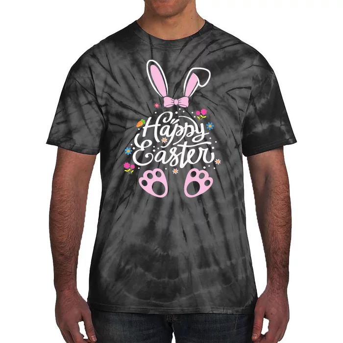 Colorful Egg Face Mask Hunting Cute Easter day Tie-Dye T-Shirt