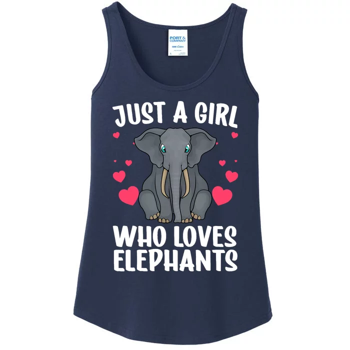 Cool Elephant For Wo Girl African Elephant Lover Zoology Ladies Essential Tank