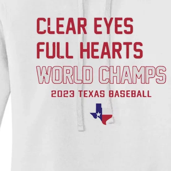 Clear Eyes Full Hearts World Champs Women's Pullover Hoodie