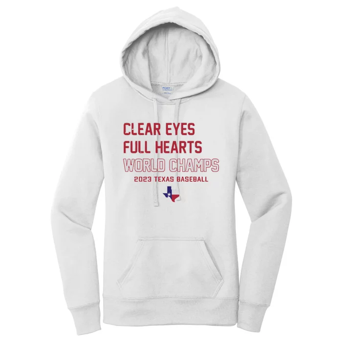 Clear Eyes Full Hearts World Champs Women's Pullover Hoodie