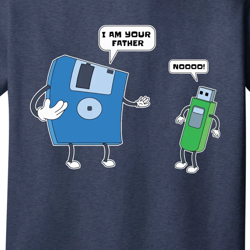 Computer Engineering Father Son Floppy Disk Engineer T-Shirt