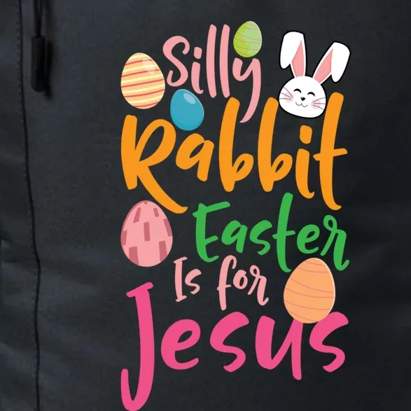 Christian Easter Funny Gift Silly Rabbit Easter Is For Jesus Gift Daily Commute Backpack