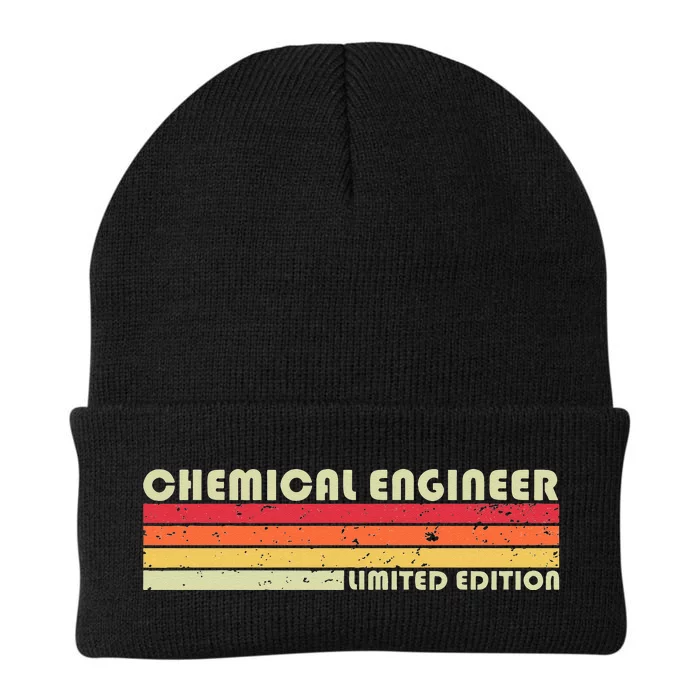 CHEMICAL ENGINEER Funny Job Title Profession Birthday Worker Knit Cap Winter Beanie