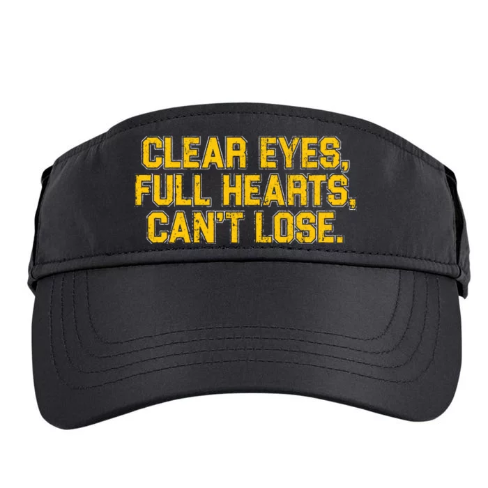 Clear Eyes Full Hearts Can&39;T Lose Adult Drive Performance Visor