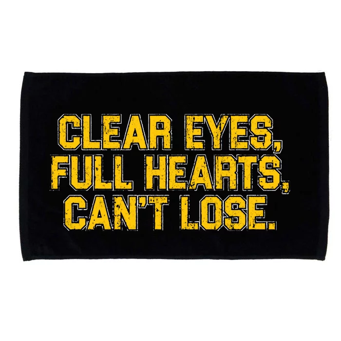 Clear Eyes Full Hearts Can&39;T Lose Microfiber Hand Towel