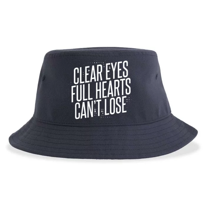 Clear Eyes Full Hearts Can't Lose Sustainable Bucket Hat