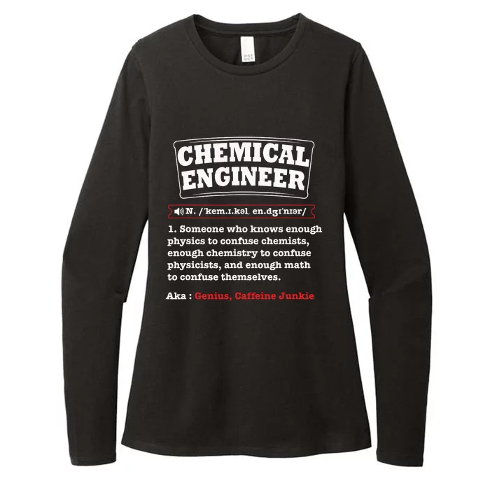 Chemical Engineer Gifts Chemical Engineer Definition Womens CVC Long Sleeve Shirt