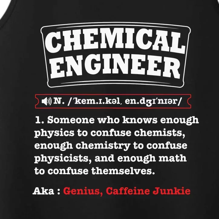 Chemical Engineer Gifts Chemical Engineer Definition Performance Tank