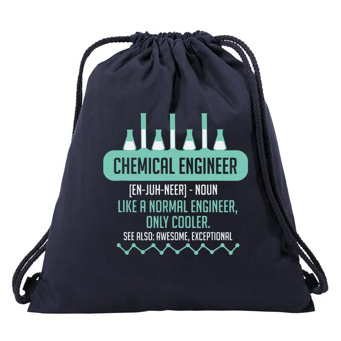 Chemical Engineering Gift For Chemical Engineer Drawstring Bag