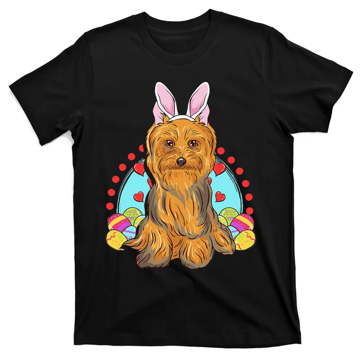 Cute Easter Gift Idea For Yorkshire Terrier Yorkie Lovers T-Shirt