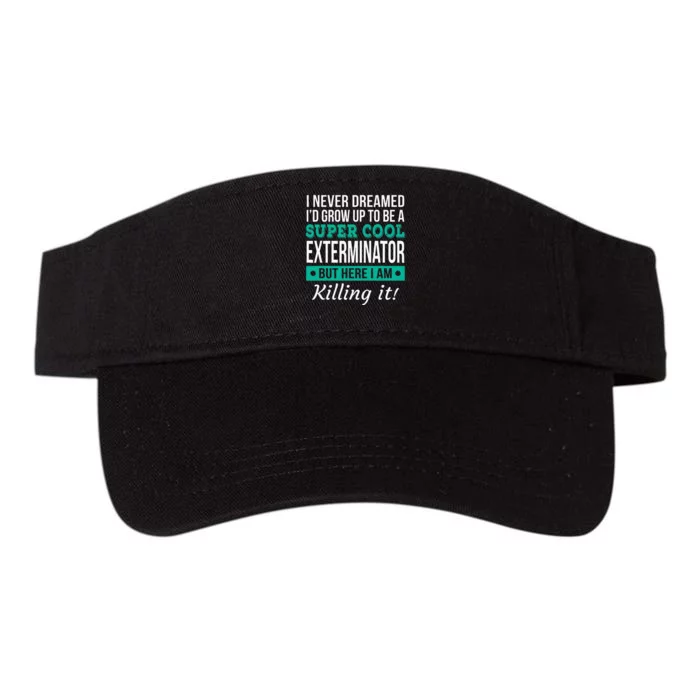 Cool Exterminator Gift Valucap Bio-Washed Visor