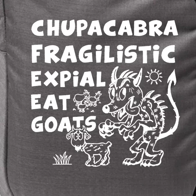 Chupacabra Eat Goats Impact Tech Backpack