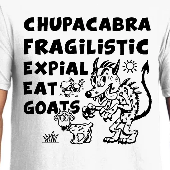 Chupacabra Eat Goats Pajama Set