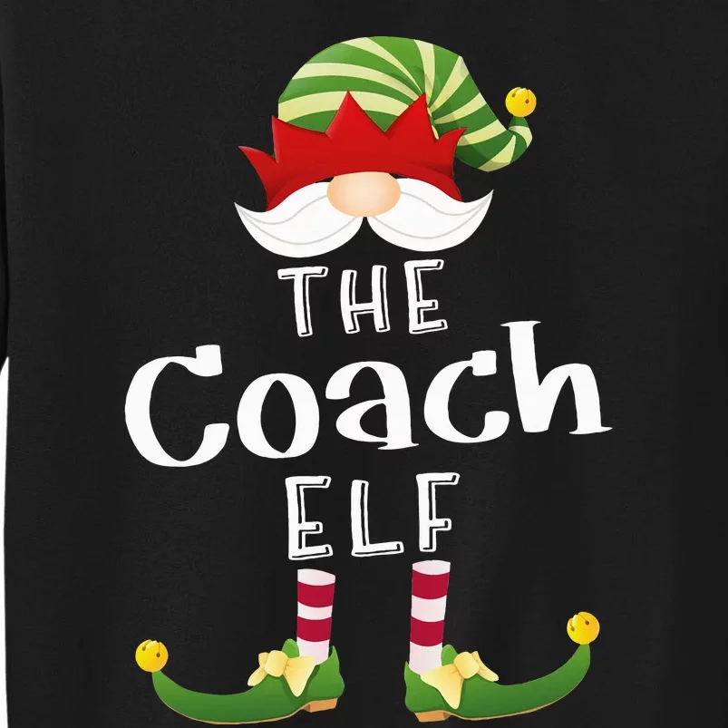 Coach Elf Group Christmas Funny Pajama Party Sweatshirt