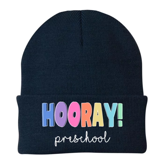 Cute Early Hood Educator Hooray Preschool Teacher Gift Knit Cap Winter Beanie