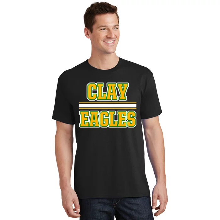 Clay Eagles Horizontal Stripes T-Shirt