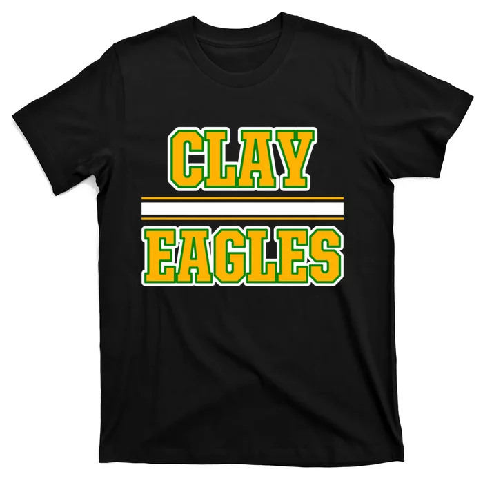 Clay Eagles Horizontal Stripes T-Shirt