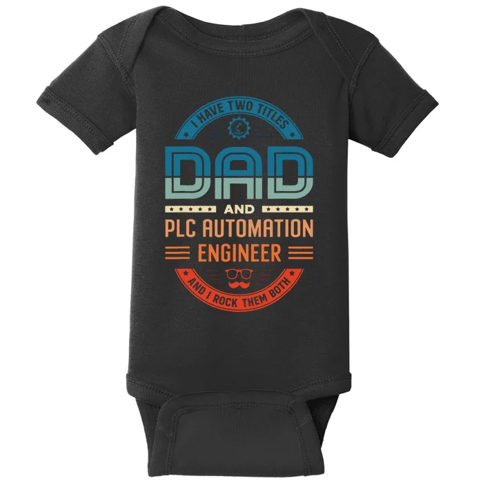 Controls Engineer HMI PLC Programmer PLC Automation Engineer Baby Bodysuit