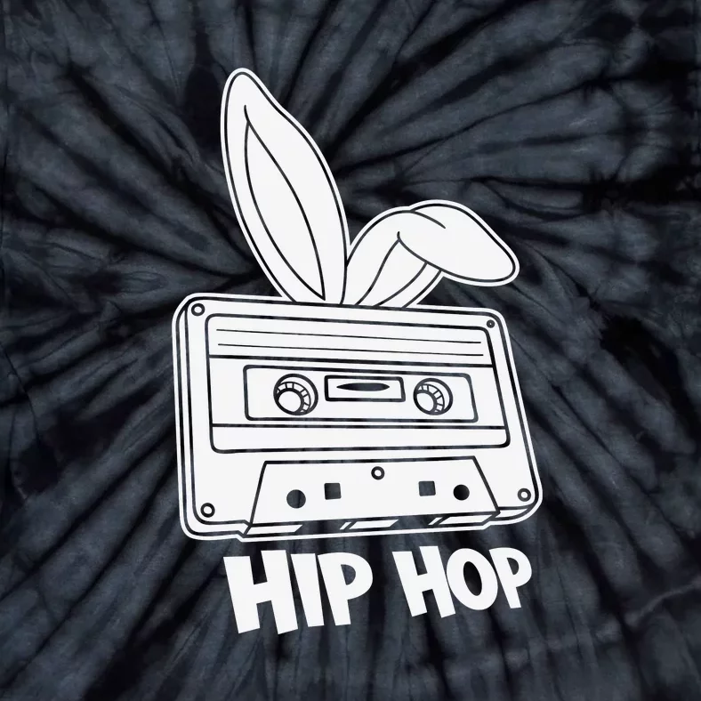 Cassette Easter Hip Hop Happy Easter Cute Ears Bunny Girl Women Tie-Dye T-Shirt