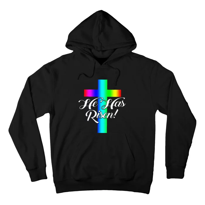 Christian Easter He Has Risen Gift Idea Jesus Hoodie