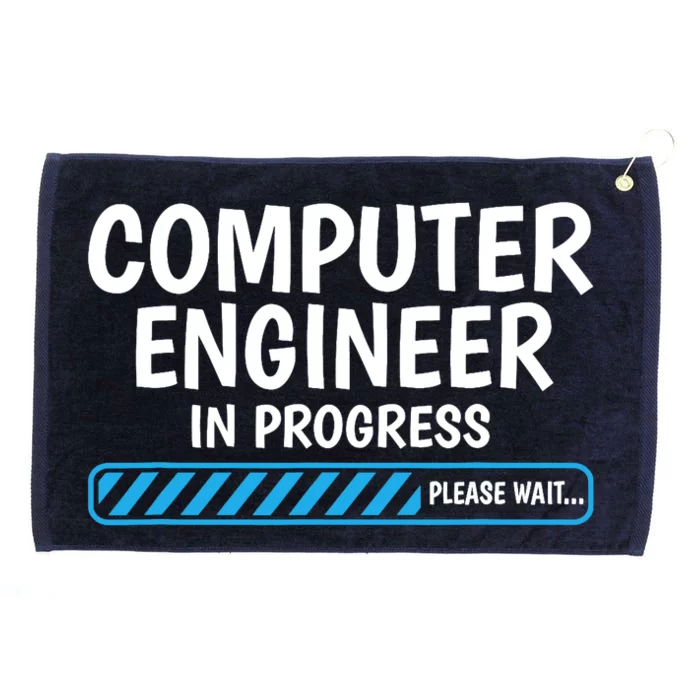 Computer Engineer In Progress Future Computer Engineer Grommeted Golf Towel