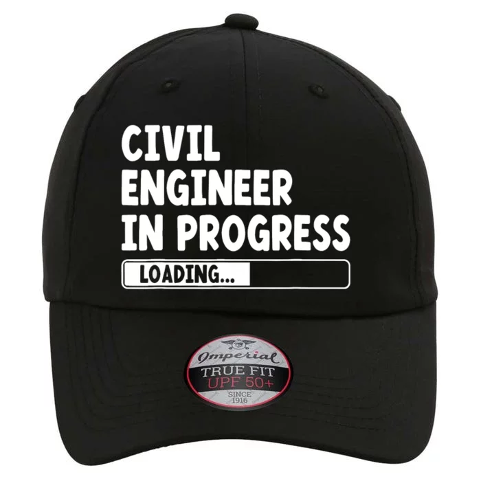 Civil Engineer In Progress Engineering Funny Civil Engineer The Original Performance Cap