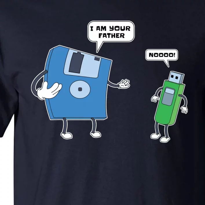 Computer Engineering I Men Father Son Floppy Disk Engineer Short Sleeve Tall T-Shirt