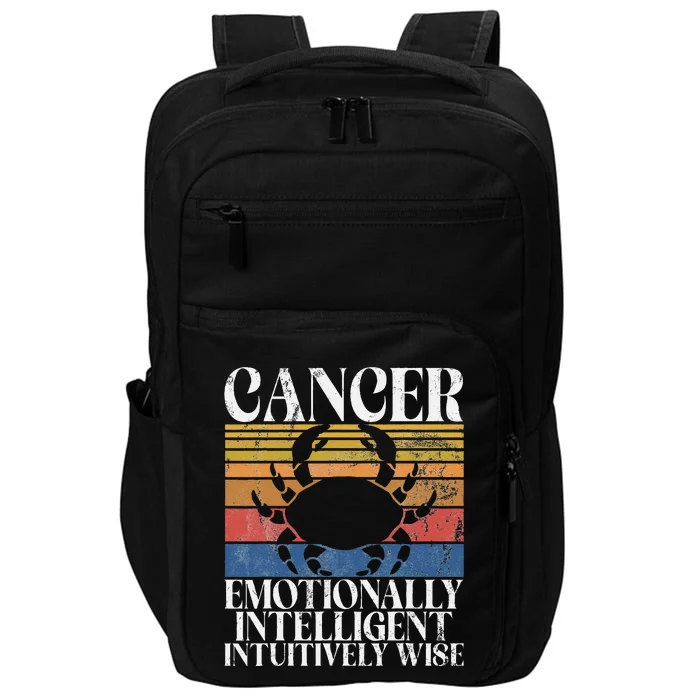 Cancer Emotionally Intelligent Intuitively Wise Cancer Impact Tech Backpack