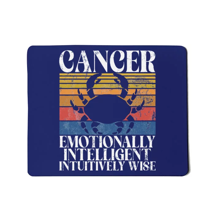 Cancer Emotionally Intelligent Intuitively Wise Cancer Mousepad