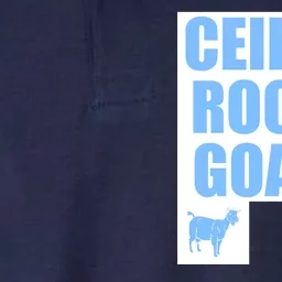 Ceiling. Roof. Goat. The Ceiling is the Roof The Goat of Basketball Softstyle Adult Sport Polo