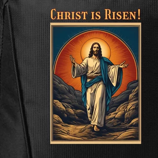 Christian Easter Jesus Christ Is Risen City Backpack