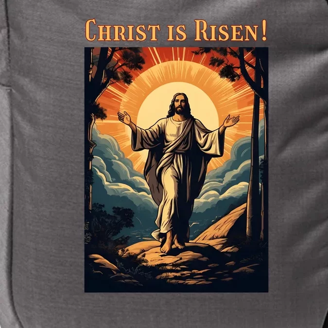 Christian Easter Jesus Christ Is Risen Impact Tech Backpack