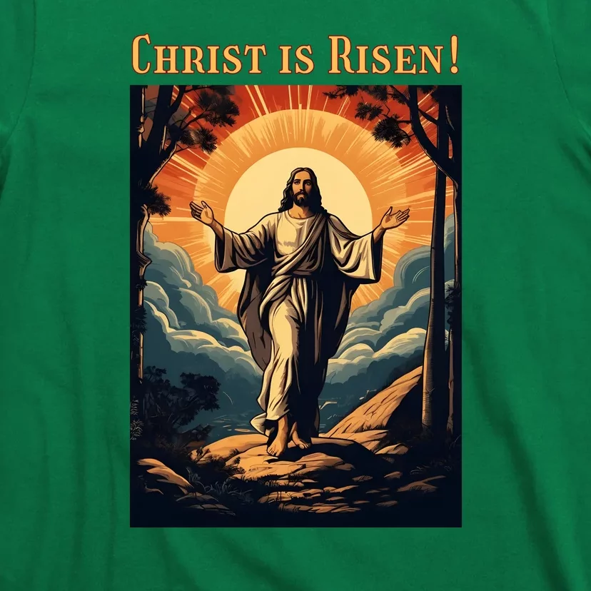 Christian Easter Jesus Christ Is Risen T-Shirt