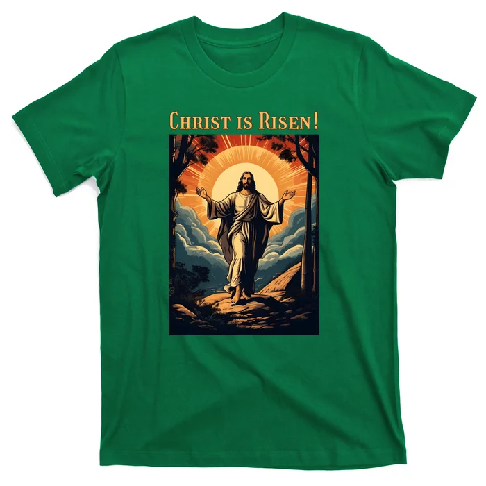 Christian Easter Jesus Christ Is Risen T-Shirt