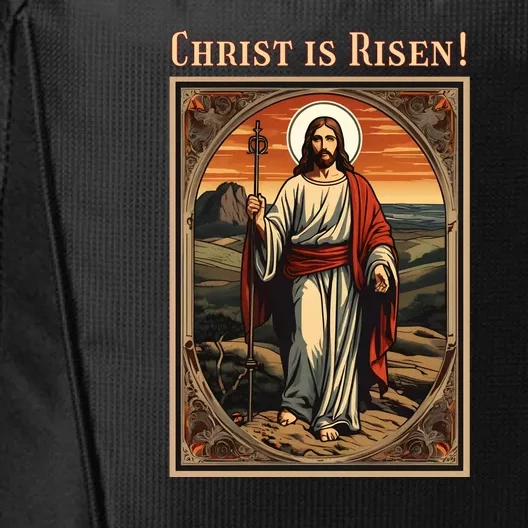 Christian Easter Jesus Christ Is Risen City Backpack