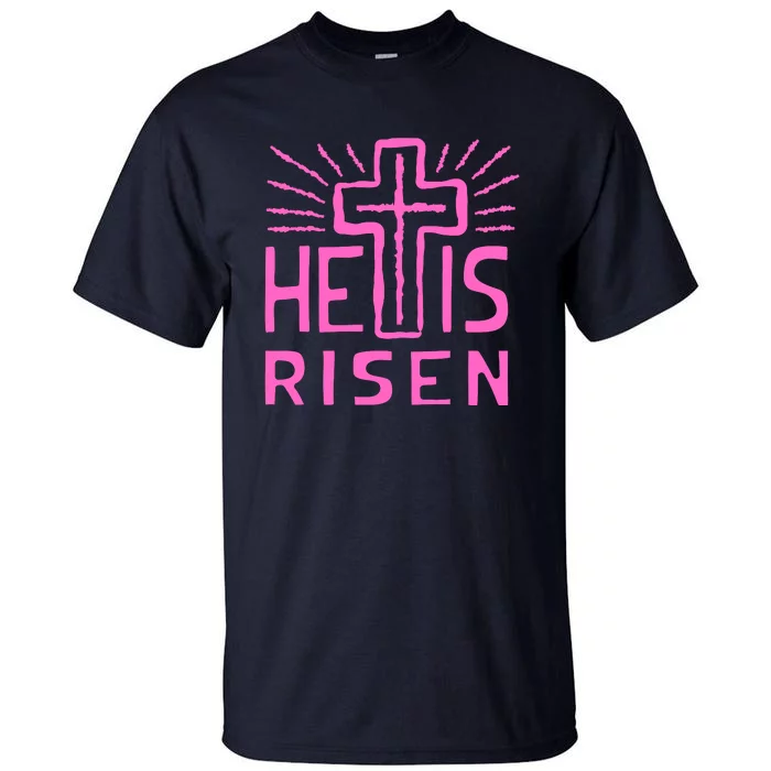 Christian Easter Jesus Christ Is Risen Tall T-Shirt