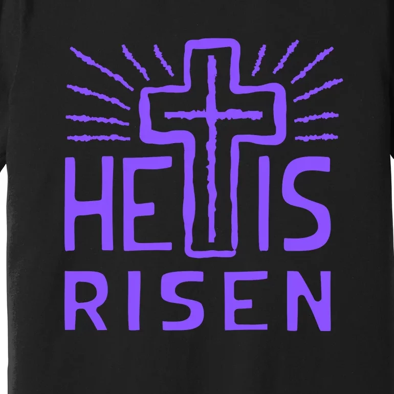 Christian Easter Jesus Christ Is Risen Premium T-Shirt