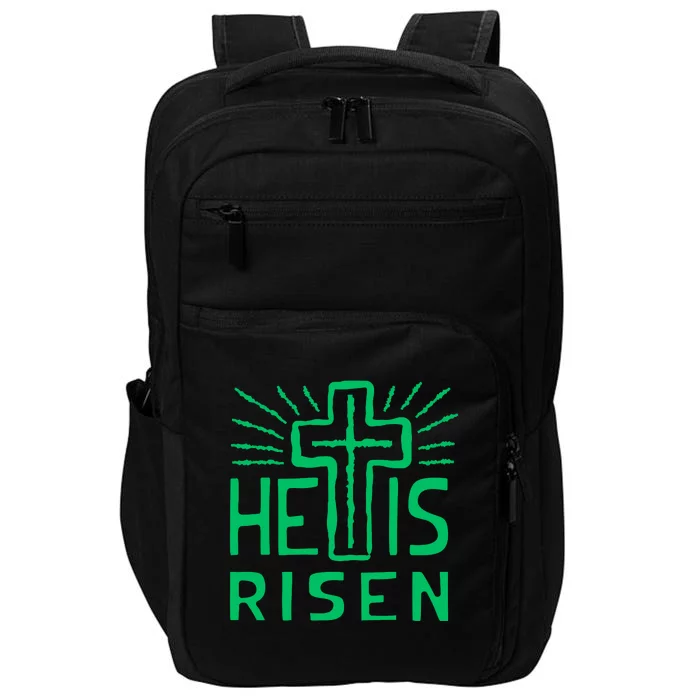 Christian Easter Jesus Christ Is Risen Impact Tech Backpack