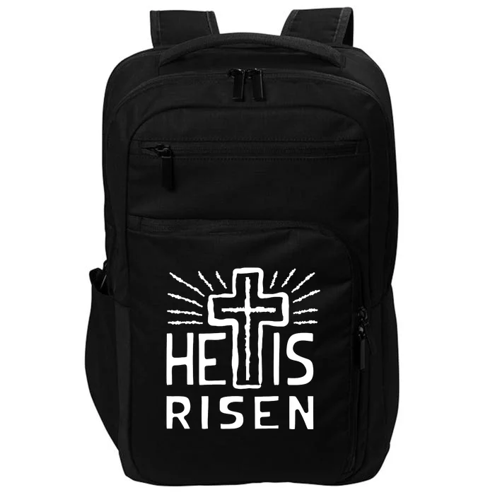 Christian Easter Jesus Christ Is Risen Impact Tech Backpack