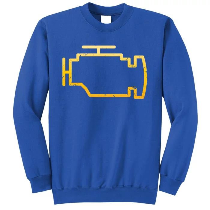 Check Engine Light Funny Mechanic Car Meaningful Gift Sweatshirt