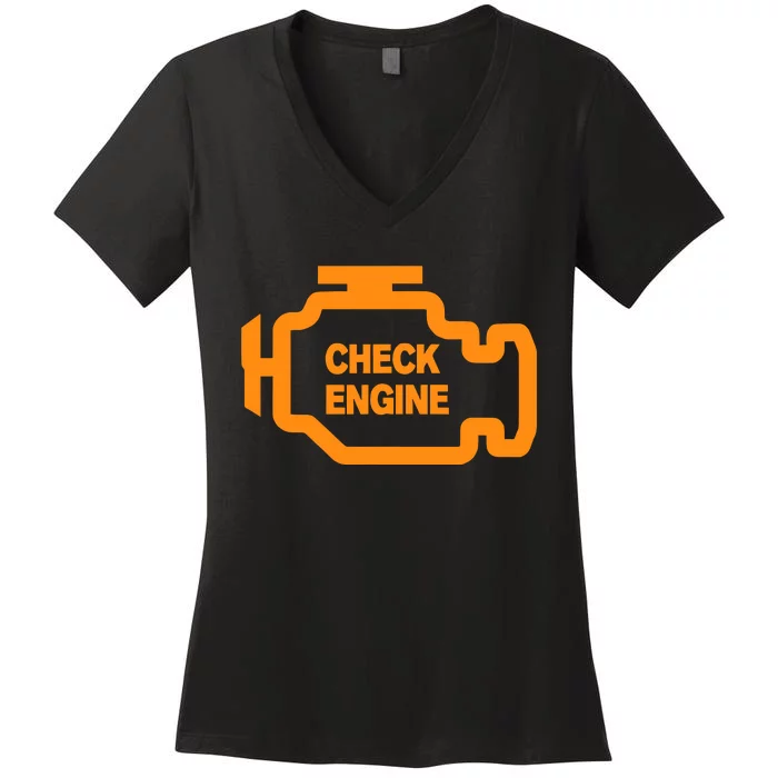 Check Engine Light Women's V-Neck T-Shirt