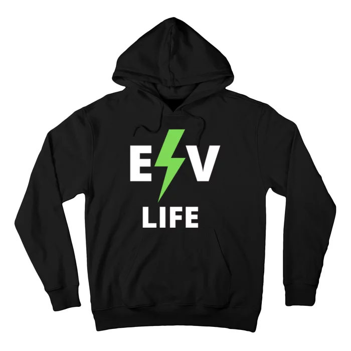 Cool EV Life Electric Vehicle, EVs, Funny Electric Vehicle Hoodie