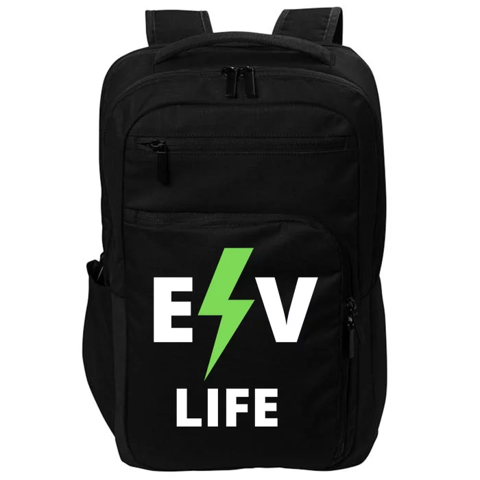 Cool EV Life Electric Vehicle, EVs, Funny Electric Vehicle Impact Tech Backpack