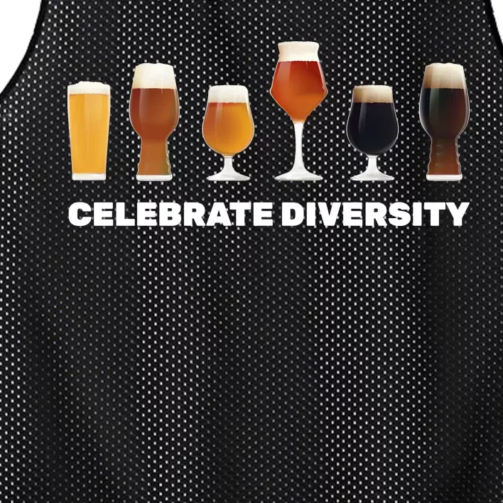 Celebrate Diversity beer Funny Mesh Reversible Basketball Jersey Tank